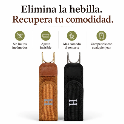 cinturón elástico ajustable sin hebilla